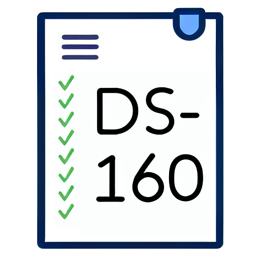 DS-160 filling icon